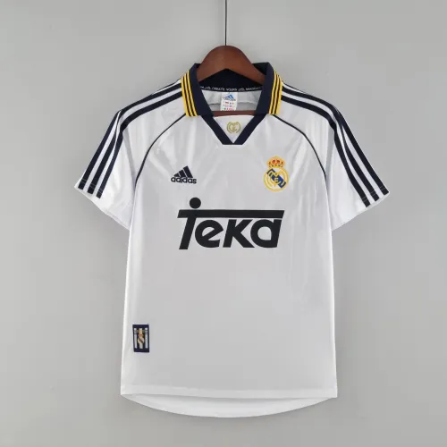 2000 Real Madrid Retro camisola de futebol branca de casa