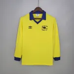 71/79 Arsenal Away Yellow Retro Long Sleeve Jersey 71/79 Arsenal Away Yellow Retro Long Sleeve Jersey