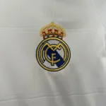 15/16 Real Madrid Retro home white kids kit