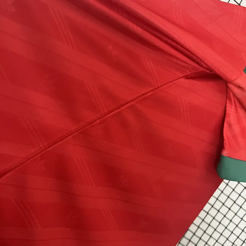 1992 Portugal Home Retro Soccer Jersey