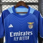 25/26 Benfica Training Blue Goalkeeper Soccer Jersey