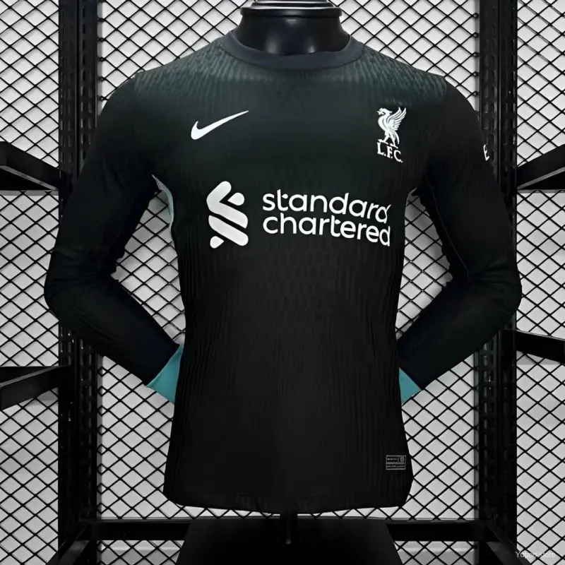 24/25 Liverpool Away Long Sleeve Player Jersey
