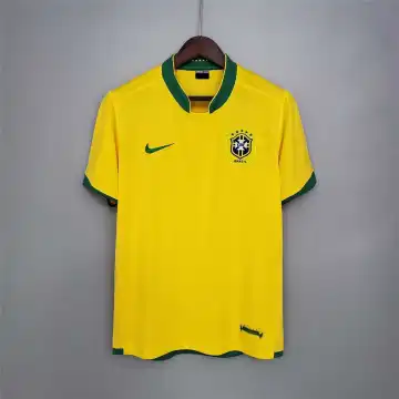 2006 World Cup Brazil Home Retro Soccer Jersey