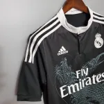 14/15 Real Madrid Retro third away black soccer jersey