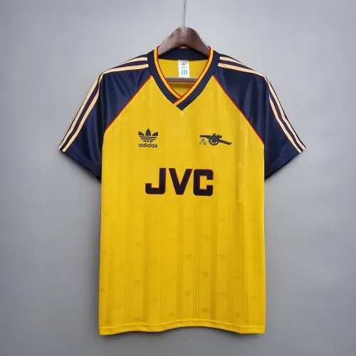 88/89 Arsenal Auswärts Retro Fußball Trikot