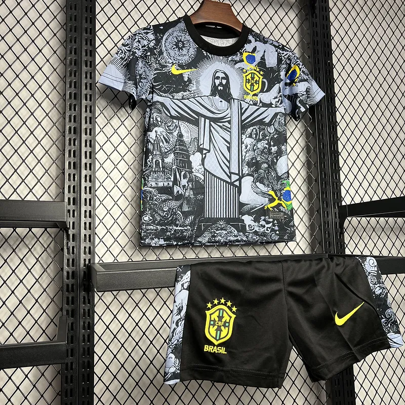 2024 Kit Especial Niños Jesús Gris Brasil
