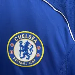 06/07 Camisola de Futebol Retro de Manga Comprida Casa do Chelsea