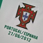 2012 Portugal Away Retro long sleeve Jersey