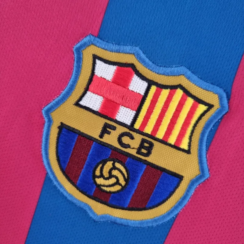 05/06 Barcelona Home Retro Long Sleeve Jersey