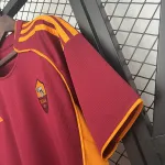 25/26 Roma Home Soccer Jersey