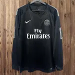 17/18 PSG Derde Weg Retro Lange Mouw Jersey 17/18 PSG Derde Weg Retro Lange Mouw Jersey