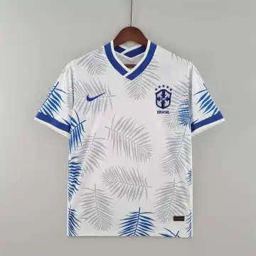 2022 World Cup Brazil classic white Soccer Jersey