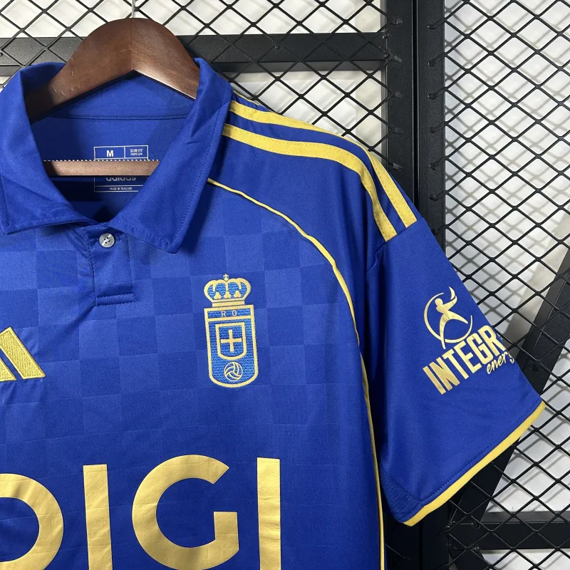 25/26 Real Oviedo Home Soccer Jersey