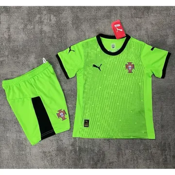 2025 Portugal vert gardien de but Kids Kit