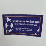 Camisola de futebol branca do Real Madrid Retro 7 Champions League Edição Comemorativa 97/98