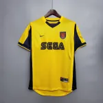 Camisa de futebol retro do Arsenal da época 99/00 (jogo fora de casa) 99/00 Arsenal away Retro Soccer Jersey