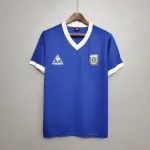 Retro voetbalshirt Argentinië (uitwedstrijd) uit 1986 1986 Argentina Away Retro Soccer Jersey