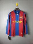 07/08 Barcelona Home Retro Langarm Trikot 07/08 Barcelona Heim Retro Langarm Trikot