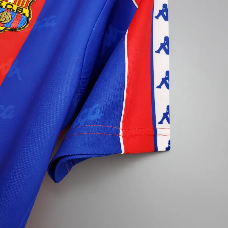 92/95 Barcelona home Retro Soccer Jersey