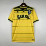 1984 Brasilien Heimtrikot im Retro-Stil 1984 Brazil Home Retro Soccer Jersey