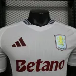 24/25 Aston Villa Weiß Spieler Version Trikot