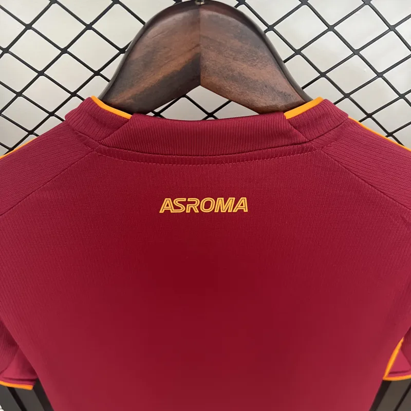 25/26 Roma Home Soccer Jersey