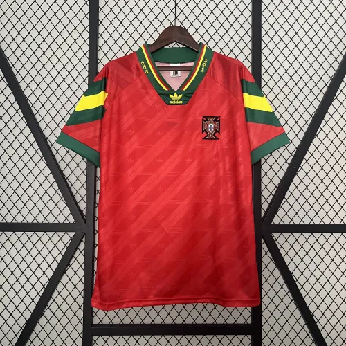 Maglia da calcio retrò della nazionale portoghese del 1992