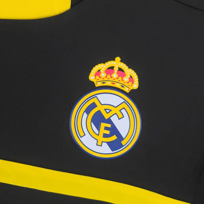 11/12 Real Madrid Vintage Goalkeeper Black soccer jersey