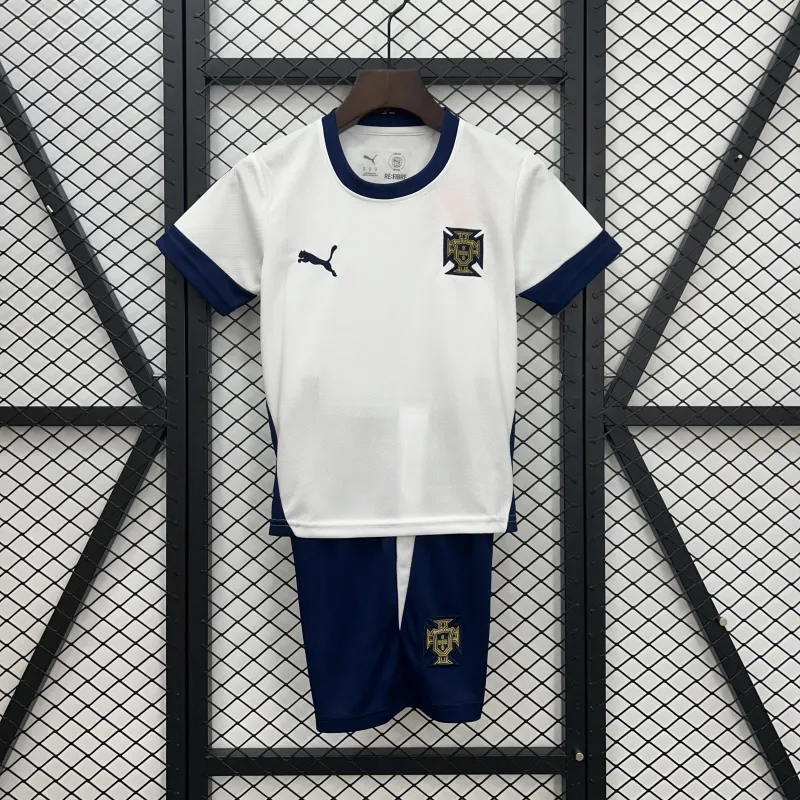 2025 Portugal Training White Kids Kit