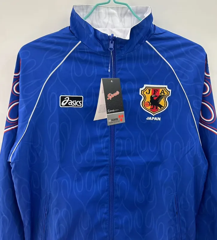 2025 Japan blue and white reversible windbreaker