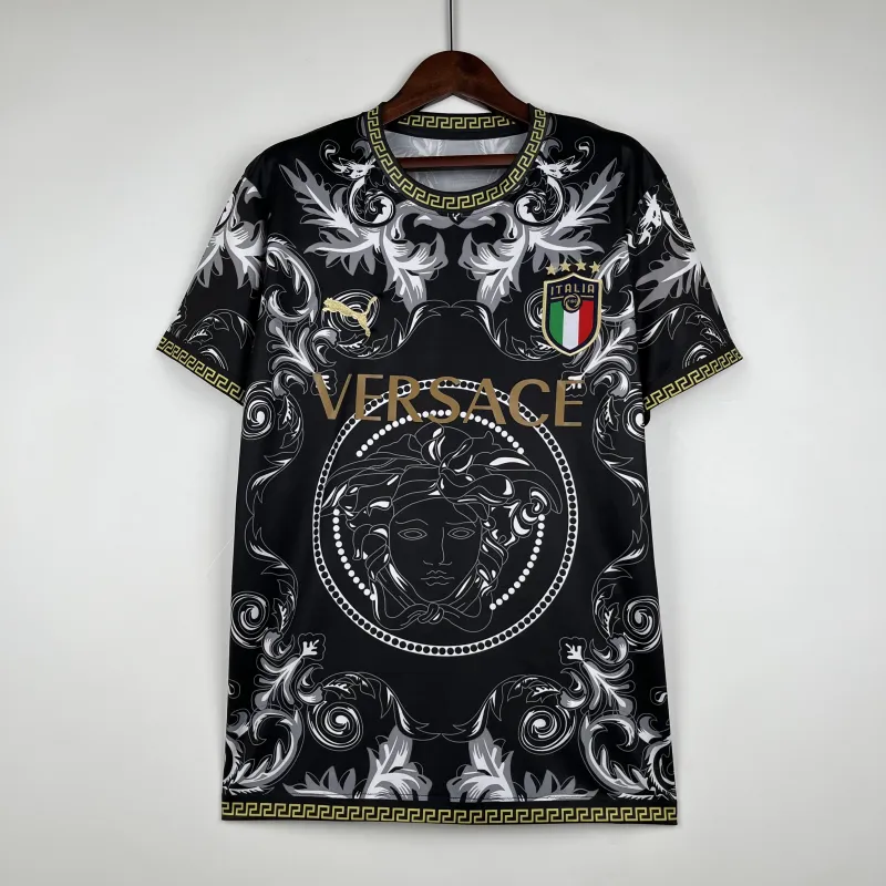 2023 Italy Special Edition Black Soccer Jersey