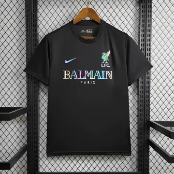 24/25 Liverpool Balmain Black Training Soccer Jersey