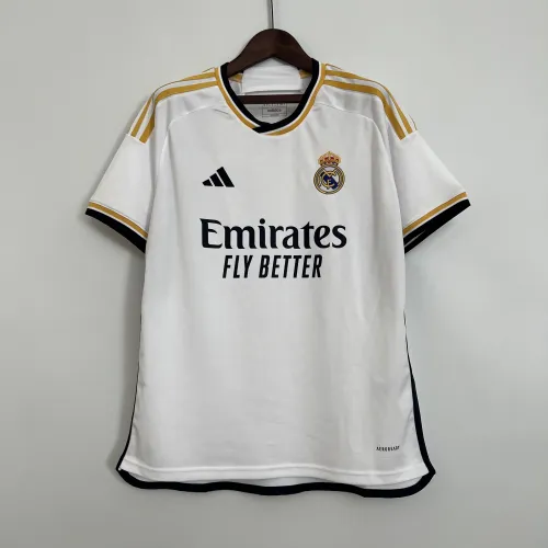 23/24 Camisola de futebol branca do Real Madrid Home