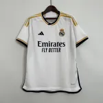23/24 Real Madrid Home white soccer jersey