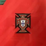 1992 Portugal Home Retro Soccer Jersey