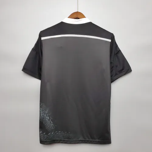 14/15 Camisola de futebol preta do Real Madrid Retro third away