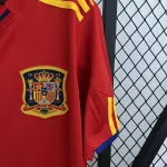2010 World Cup Spain Home Retro Soccer Jersey