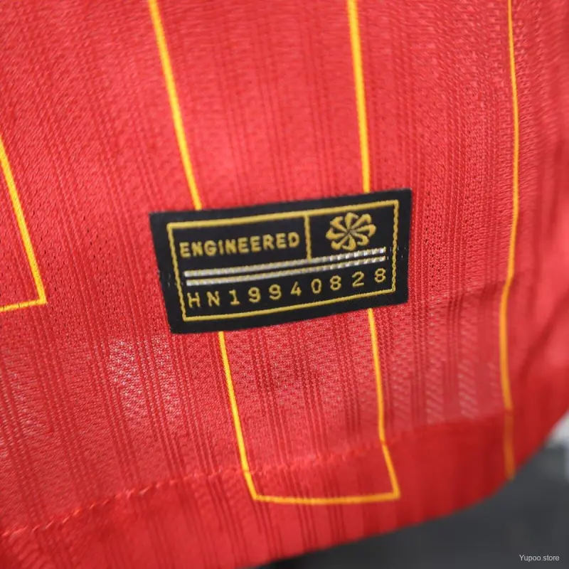 24/25 Liverpool Home Long Sleeve Player Jersey