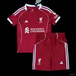 25/26 Liverpool Home Kids kit