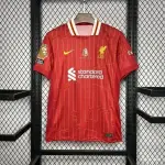 Maglia da casa del Liverpool 24/25 con Champion Printing 24/25 Liverpool With Champion Printing Home Jersey