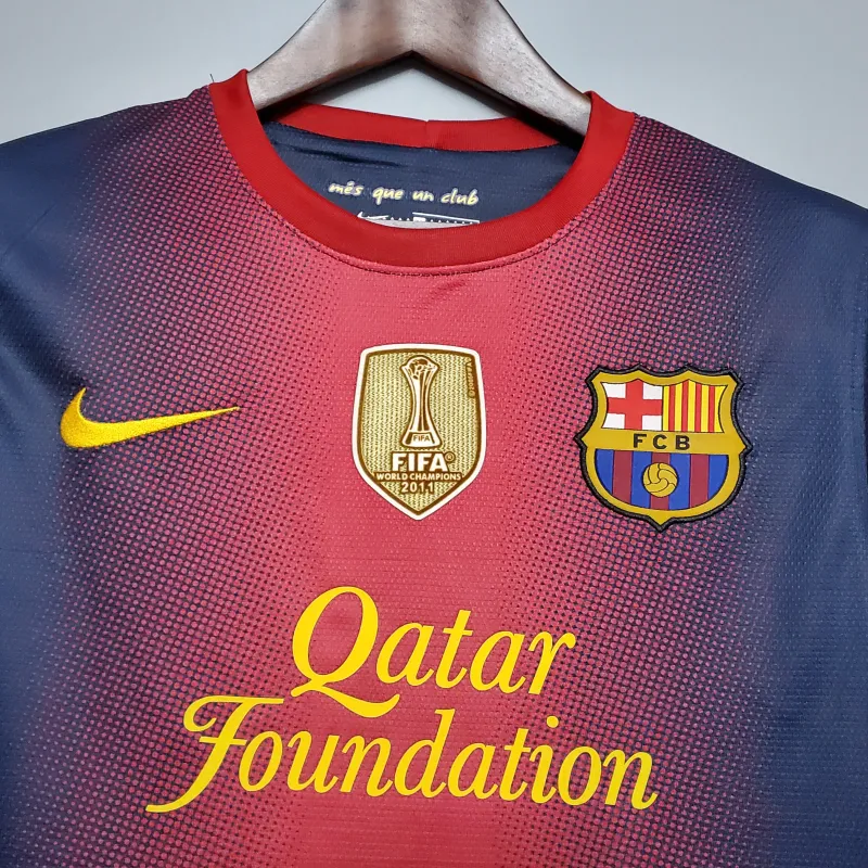 12/13 Barcelona Home Retro Soccer Jersey