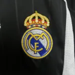 06/07 Real Madrid away black Retro kids kit