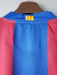 07/08 Barcelona Heim Retro Langarm Trikot