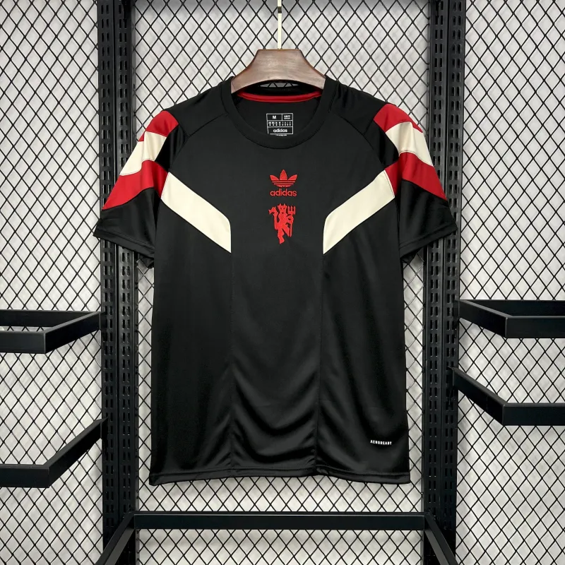 24/25 Manchester United Originals Tee Black Jersey