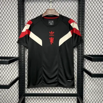 24/25 Manchester United Originals Tee Black Jersey