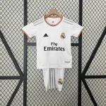 13/14 Real Madrid Retro home white kids kit 13/14 Real Madrid Retro home white kids kit