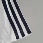 Camisola de futebol branca do Real Madrid Retro Home 2000