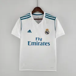 17/18 Real Madrid Retro home white soccer jersey - product photo 17/18 Real Madrid Retro home white soccer jersey product image