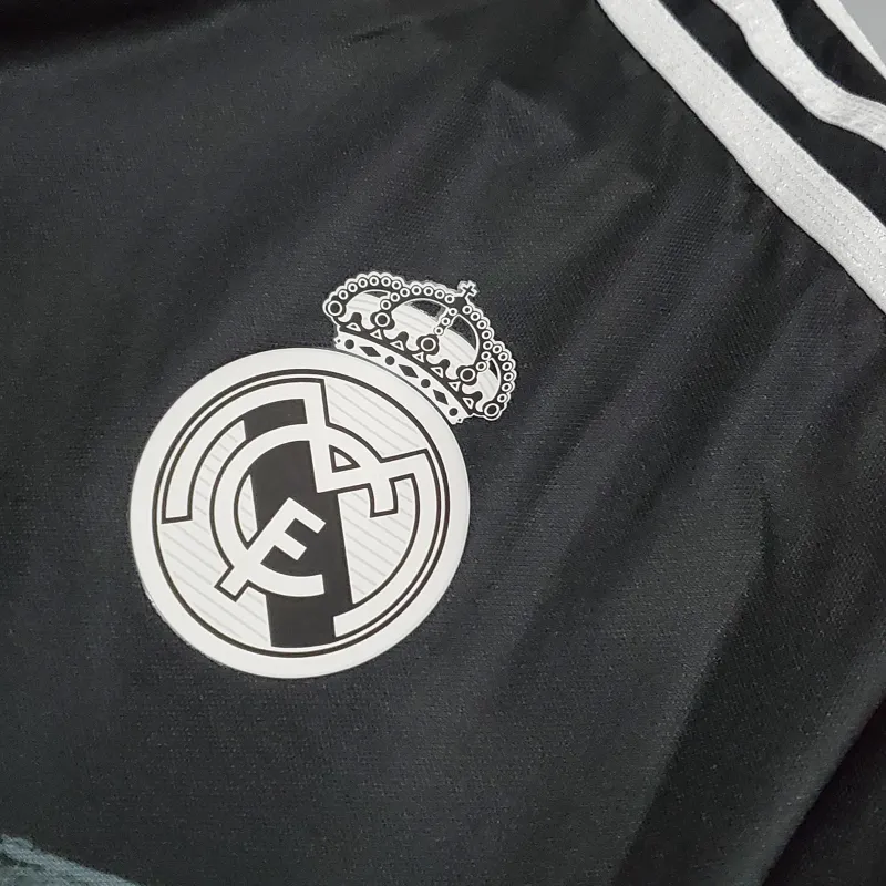 14/15 Real Madrid Retro third away black soccer jersey