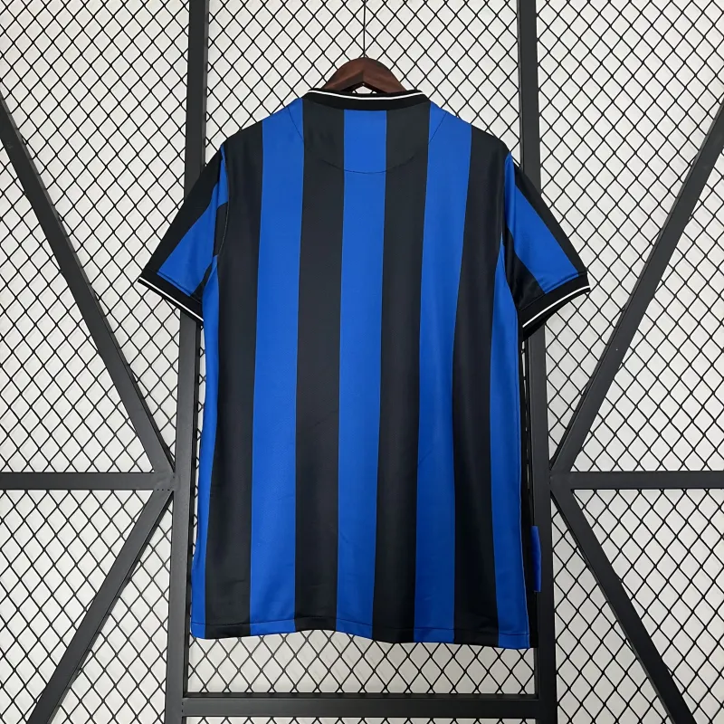 09/10 Inter Milan Retro maillot de foot domicile bleu